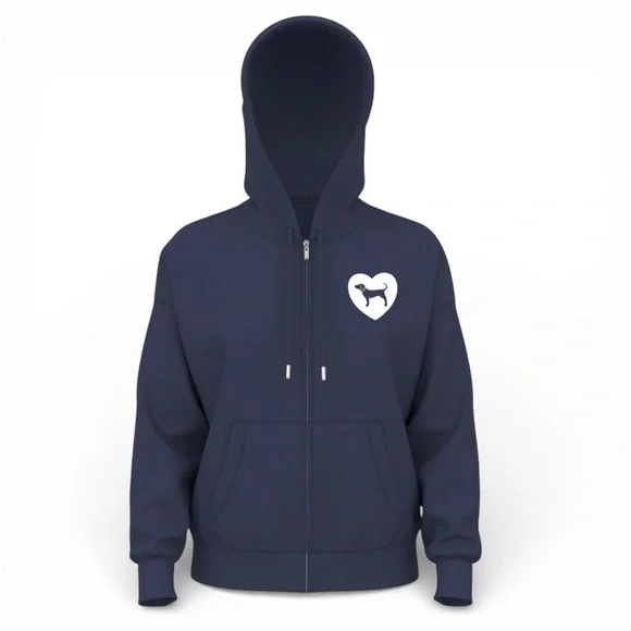 Victoria’s Secret PINK Limited Edition Dog Campus Full Zip Hoodie - Picture 6 of 10